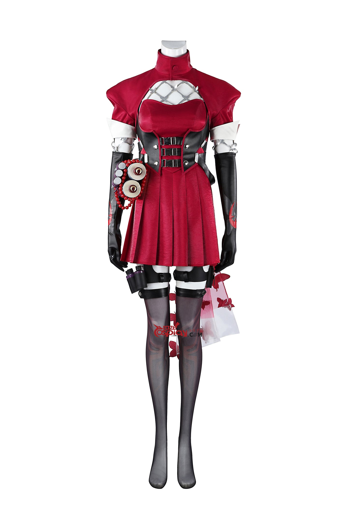 Psylocke Red Outfit Cosplay Costume