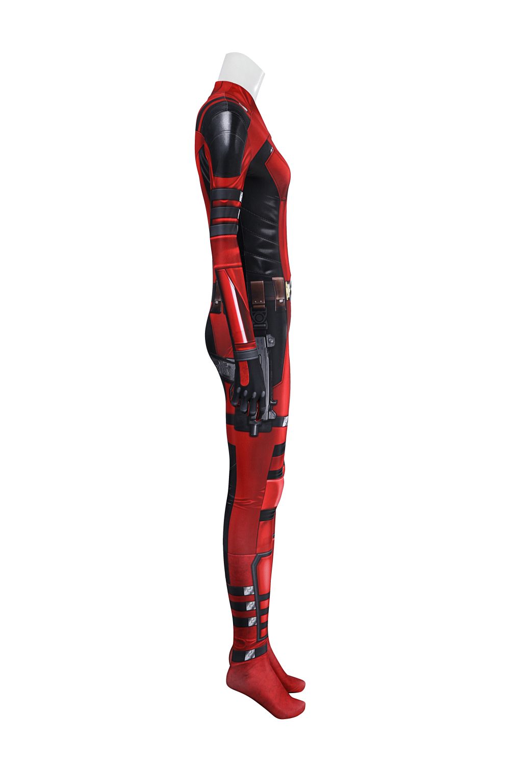 Lady Deadpool Deadpool 3 Lycra Jumpsuit Cosplay Costume