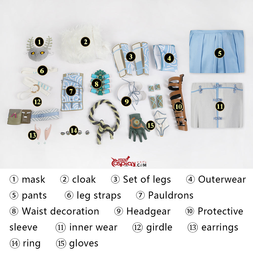 Zelda Link Mystic Cosplay Costume