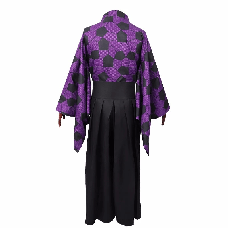 Demon Slayer Kimetsu No Yaiba Kokushibou Tsugikuni Michikatsu Suit Cosplay Costume - CrazeCosplay