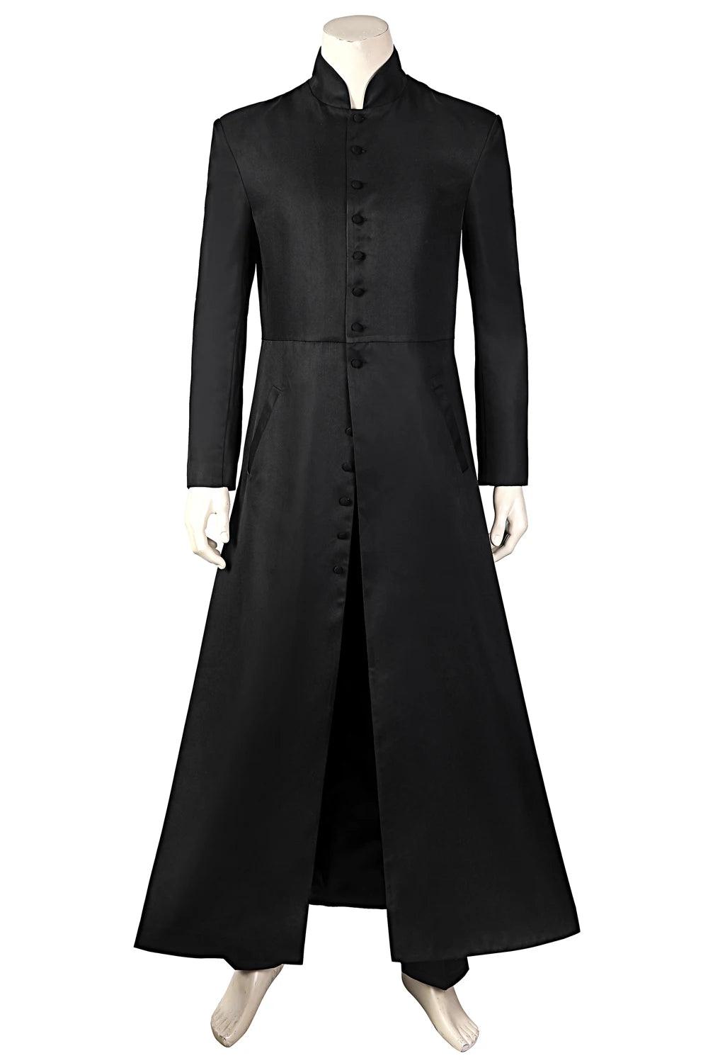 The Matrix Reloaded Revolutions Neo Cosplay Costume