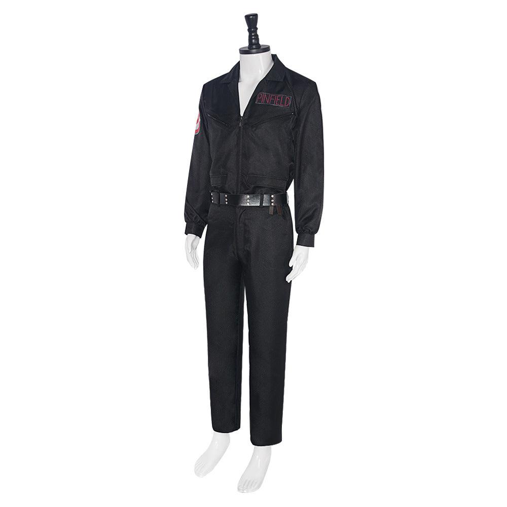 Ghostbusters Mr. Grooberson Black Outfit Cosplay Costume