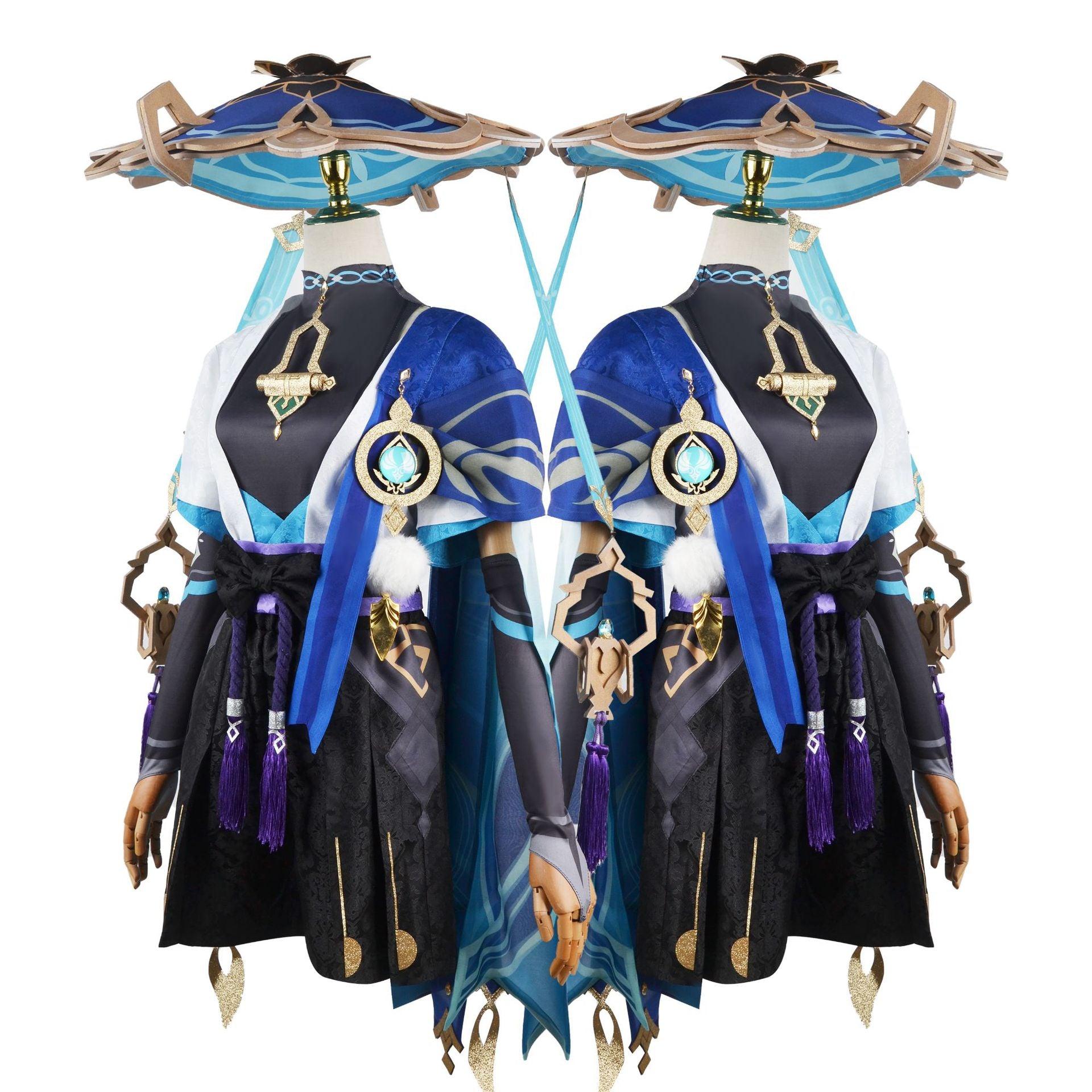 Genshin Impact Wanderer Cosplay Costume