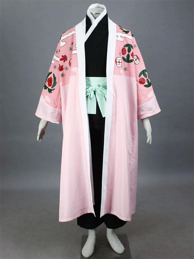 Bleach Kyoraku Shunsui Outfit Cosplay Costume