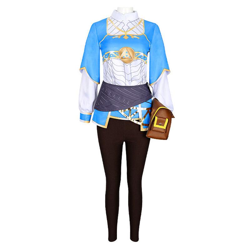 Zelda Princess Breath of The Wild Costume Cosplay Halloween Outfits