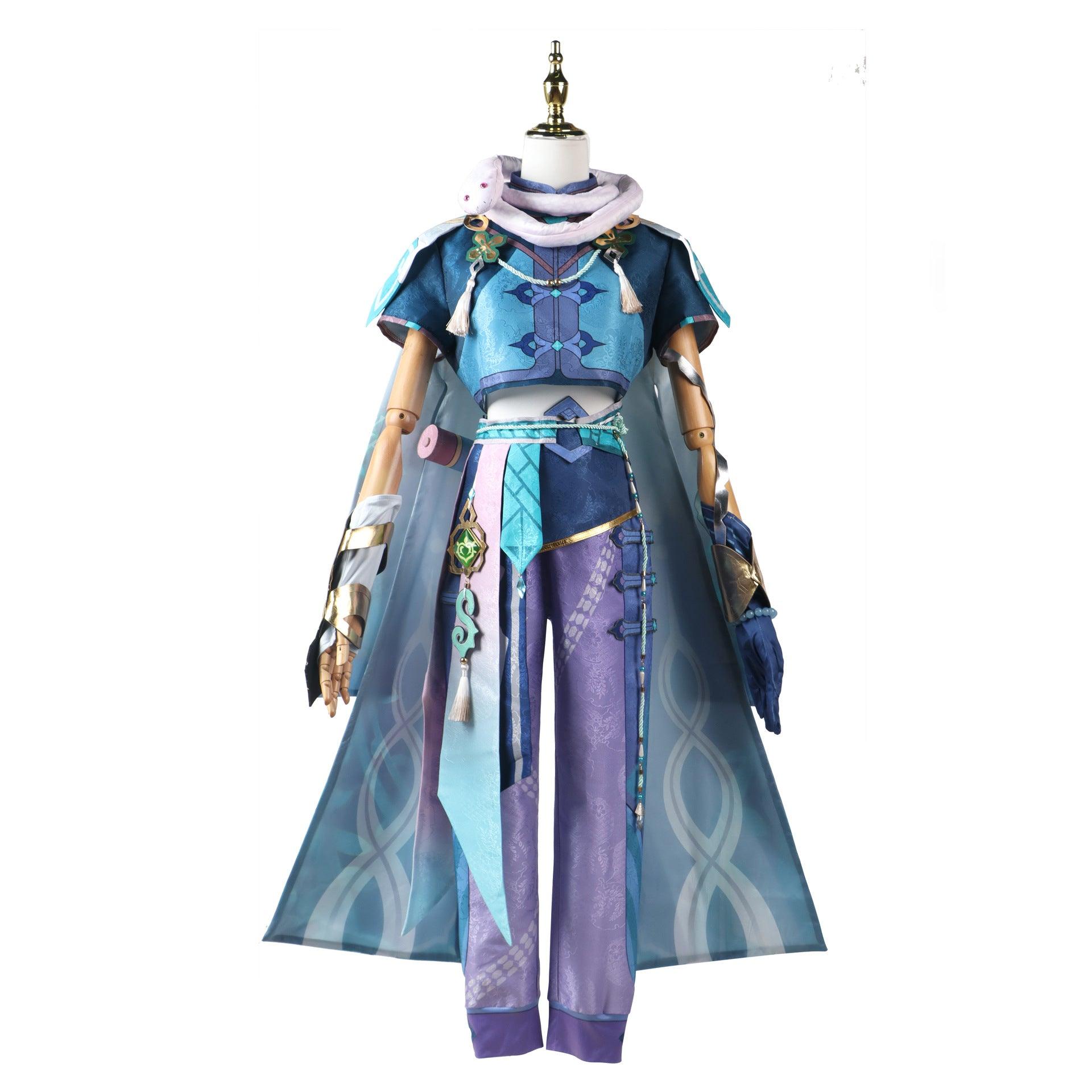 Genshin Impact Baizhu Cosplay Costume