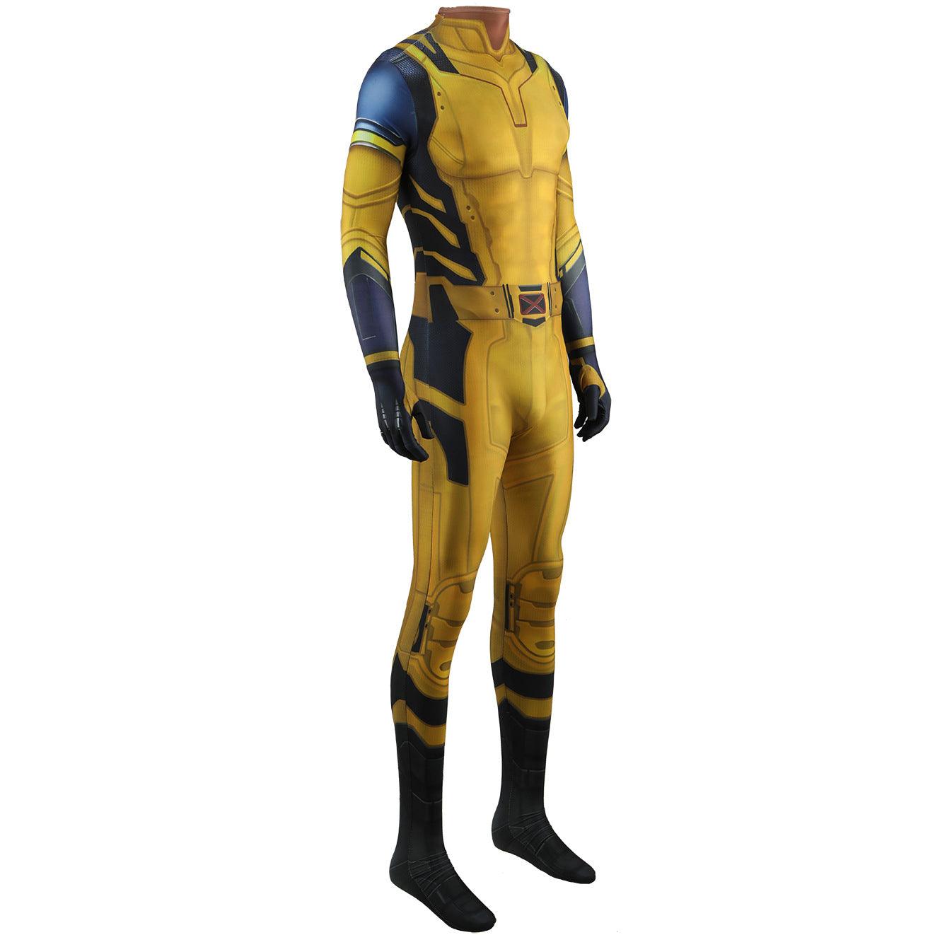 Wolverine Deadpool 3 Jumpsuit Cosplay Costume Halloween Party Suit