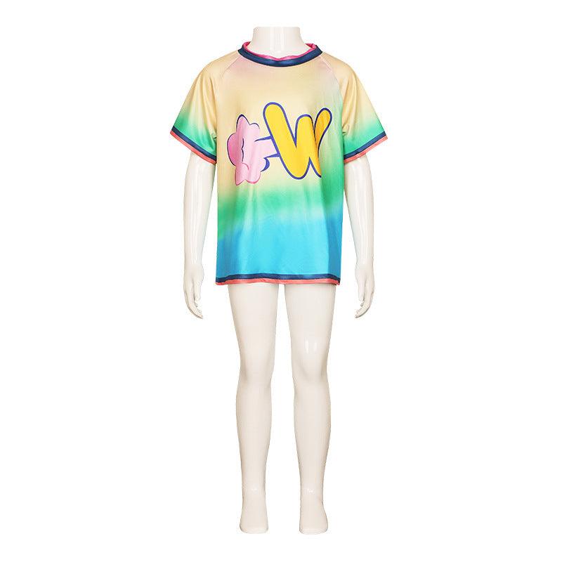 Elemental Wade T-shirt Cosplay Costume for Kids