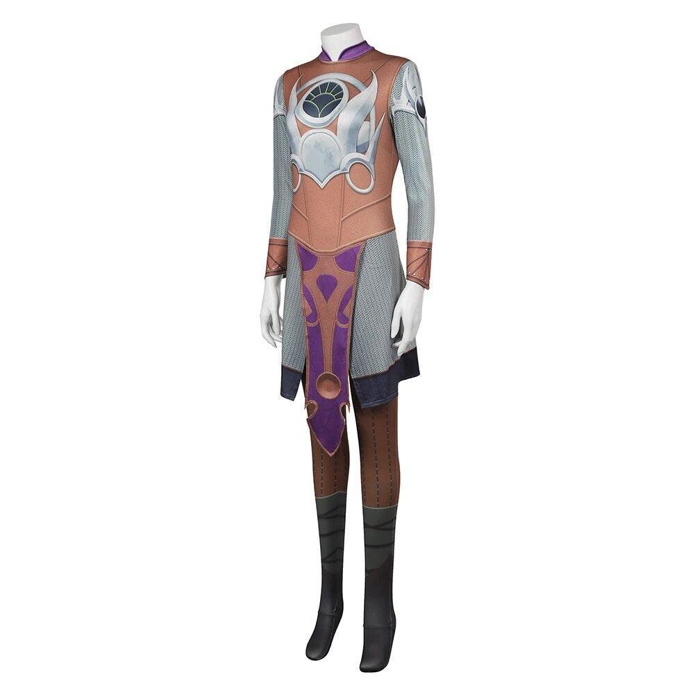 Baldur's Gate 3 Shadowheart Jumpsuit Cosplay Costume