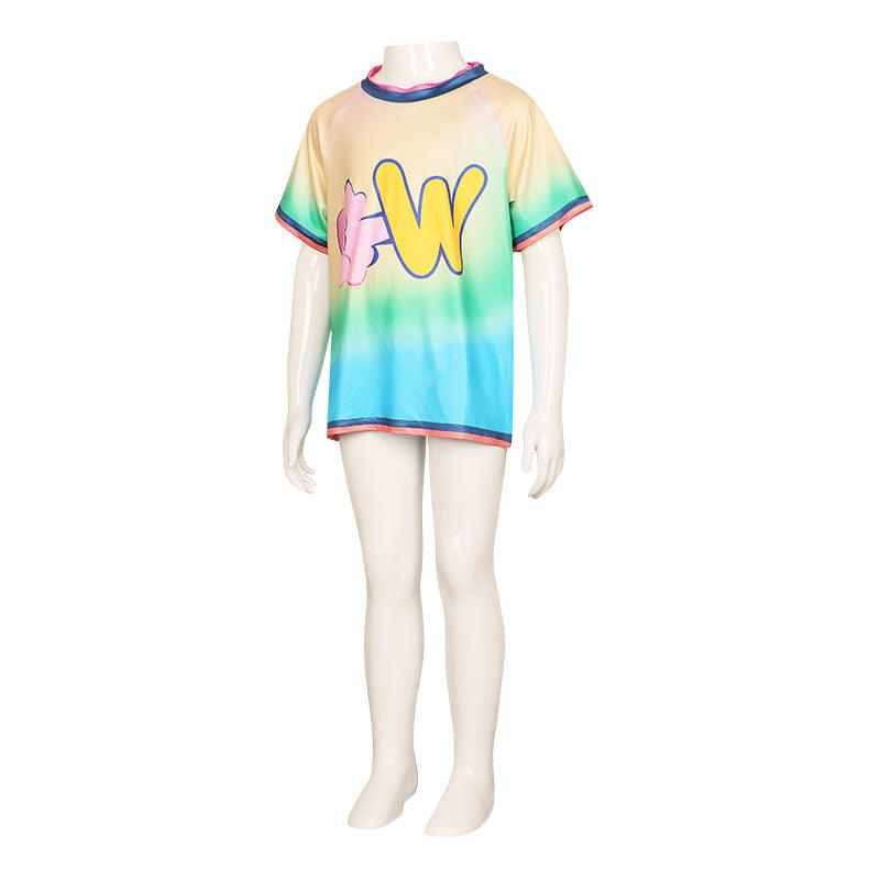 Elemental Wade T-shirt Cosplay Costume for Kids