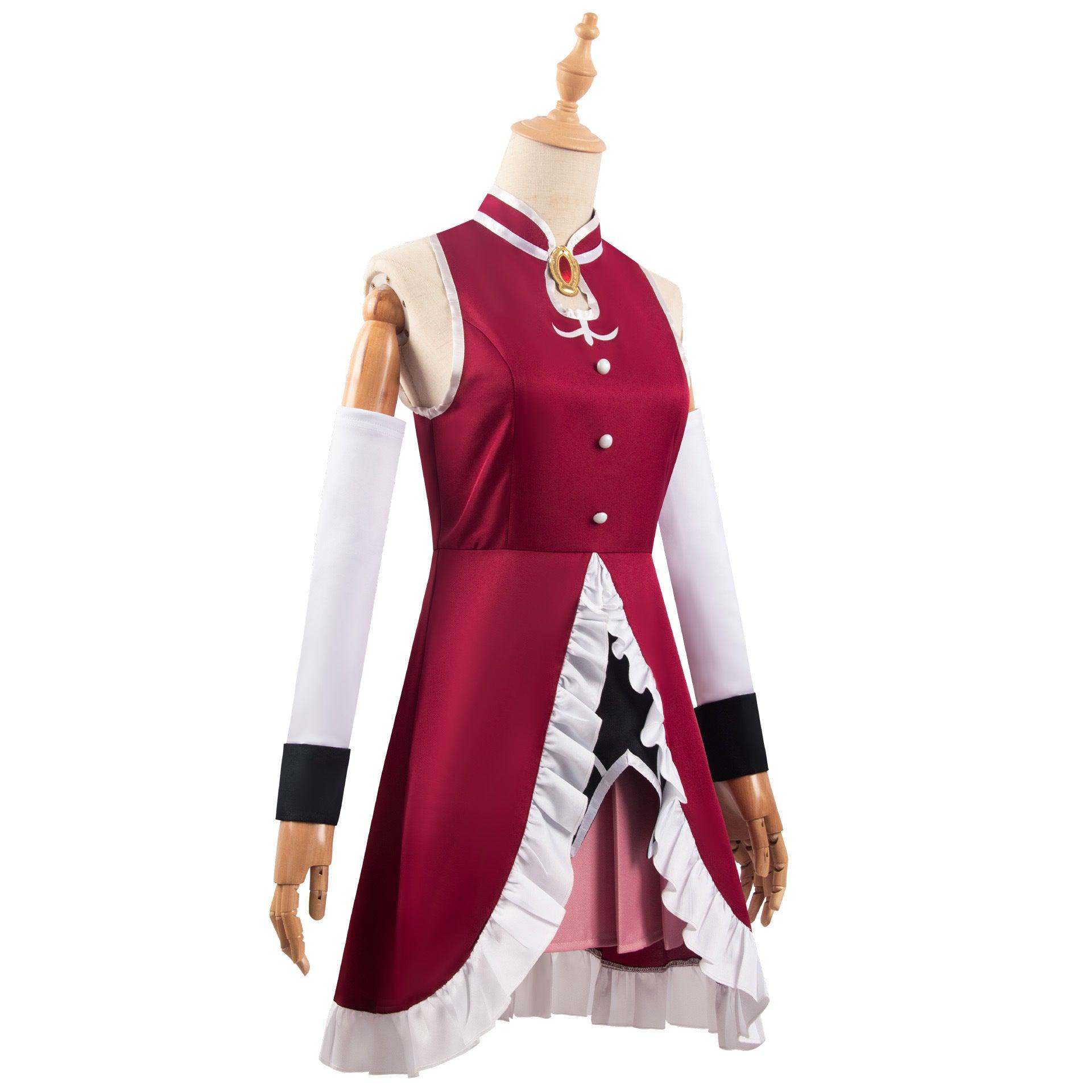 Puella Magi Madoka Magica Sakura Kyouko Outfit Cosplay Costume