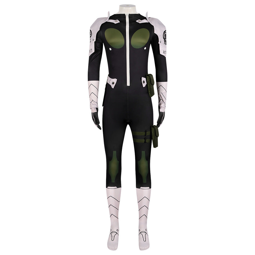 Defense Force Jumpsuit Outfits Cosplay Costume