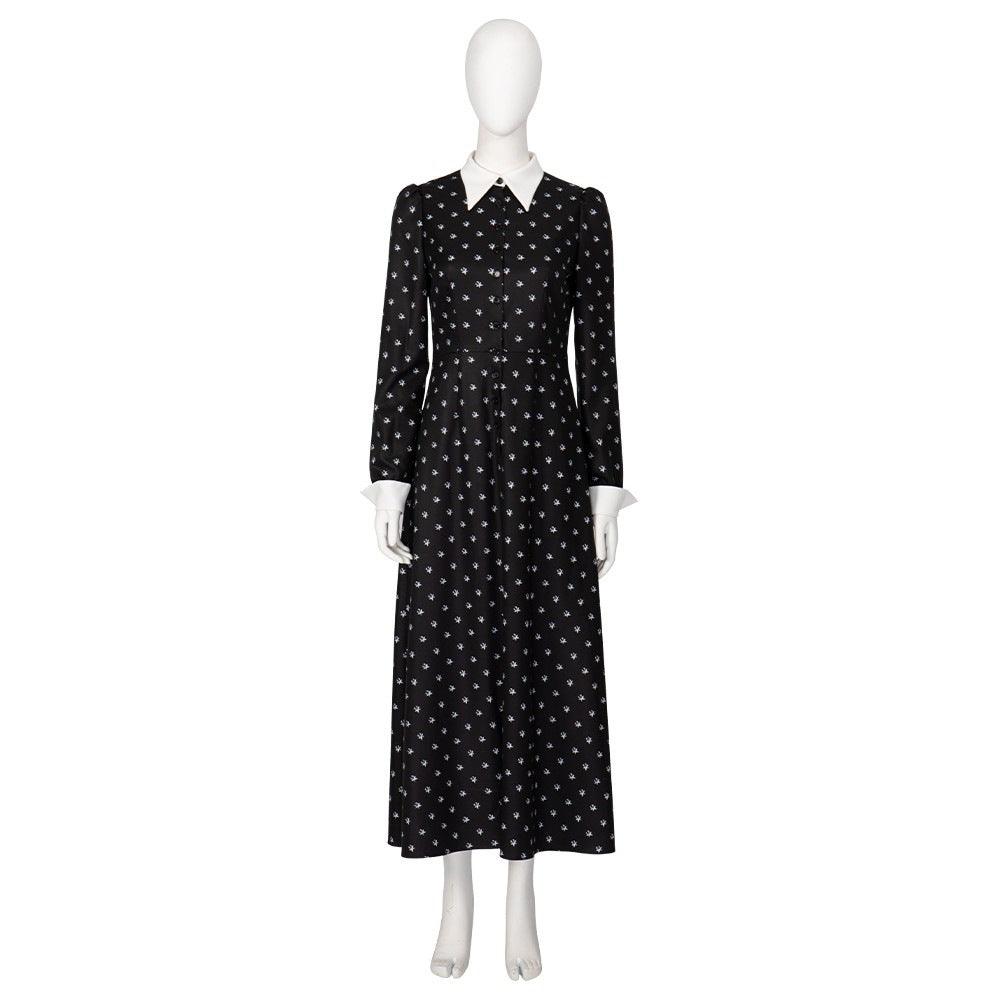 Wednesday Addams Polka Dress Series Wednesday Cosplay Costume