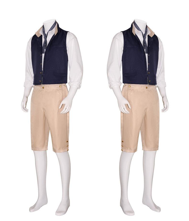 Prince Eric Cosplay Costume Movie The Little Mermaid Halloween Suit