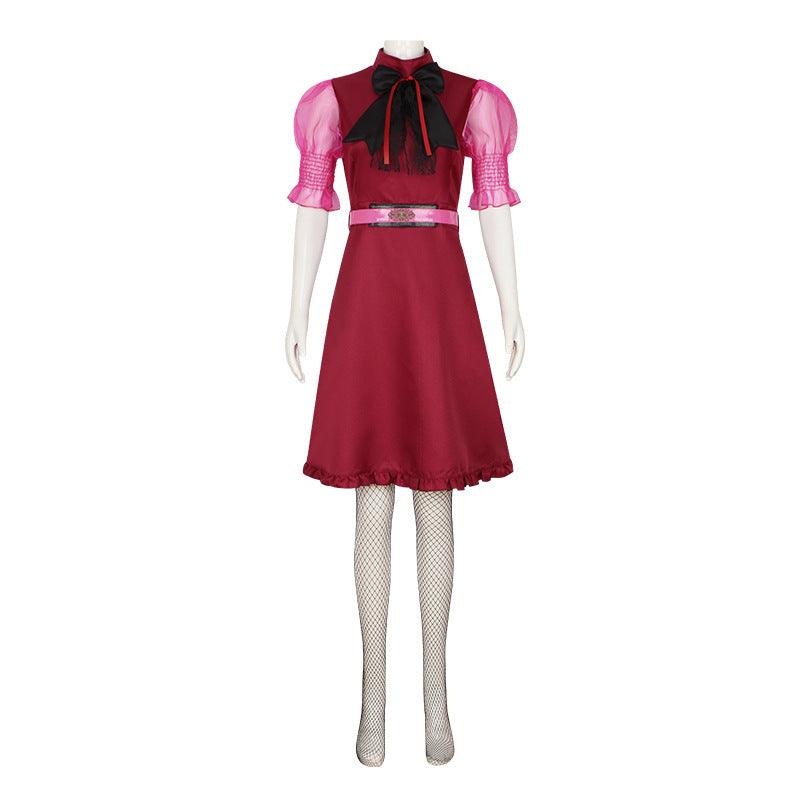 Draculaura Monster High Pink Dress Cosplay Costume