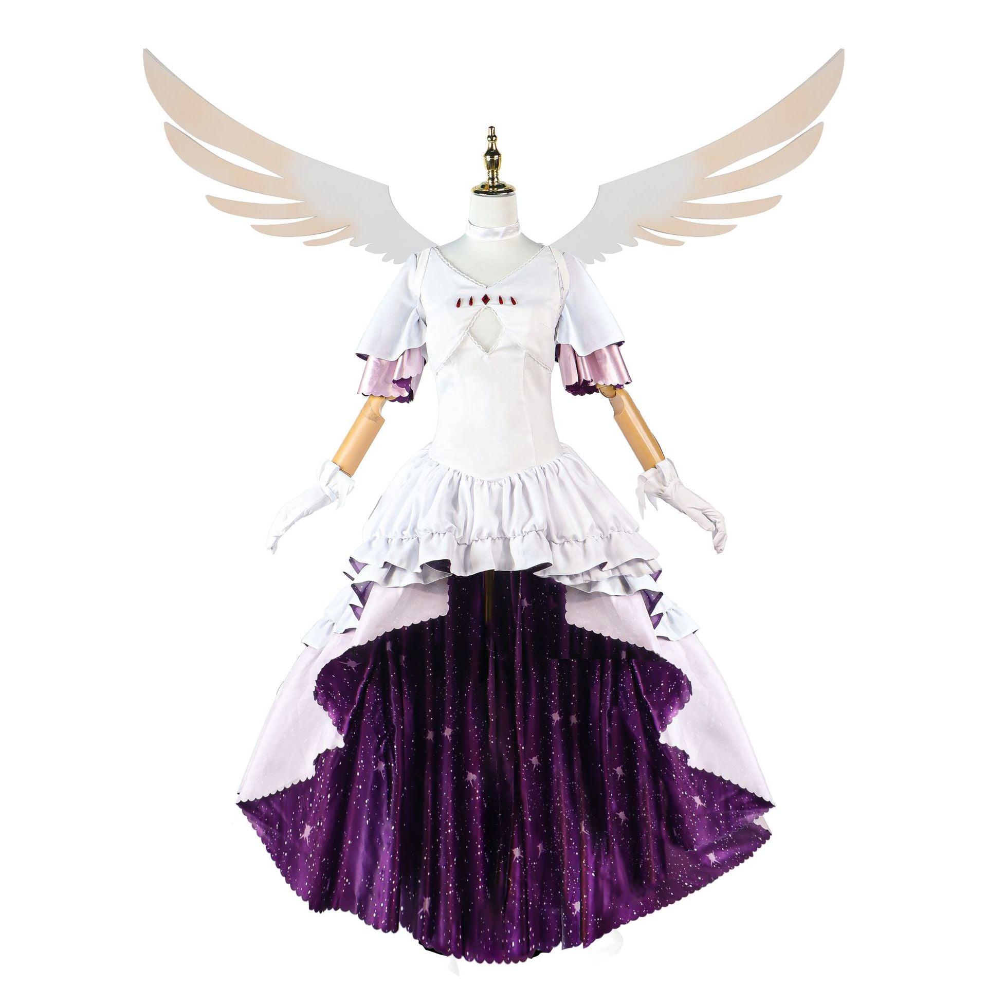 Kaname Madoka Angel Dress Outfit Cosplay Costume