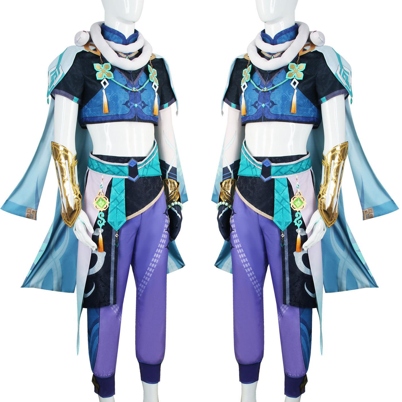 Baizhu Costume Genshin Impact Cosplay Suit