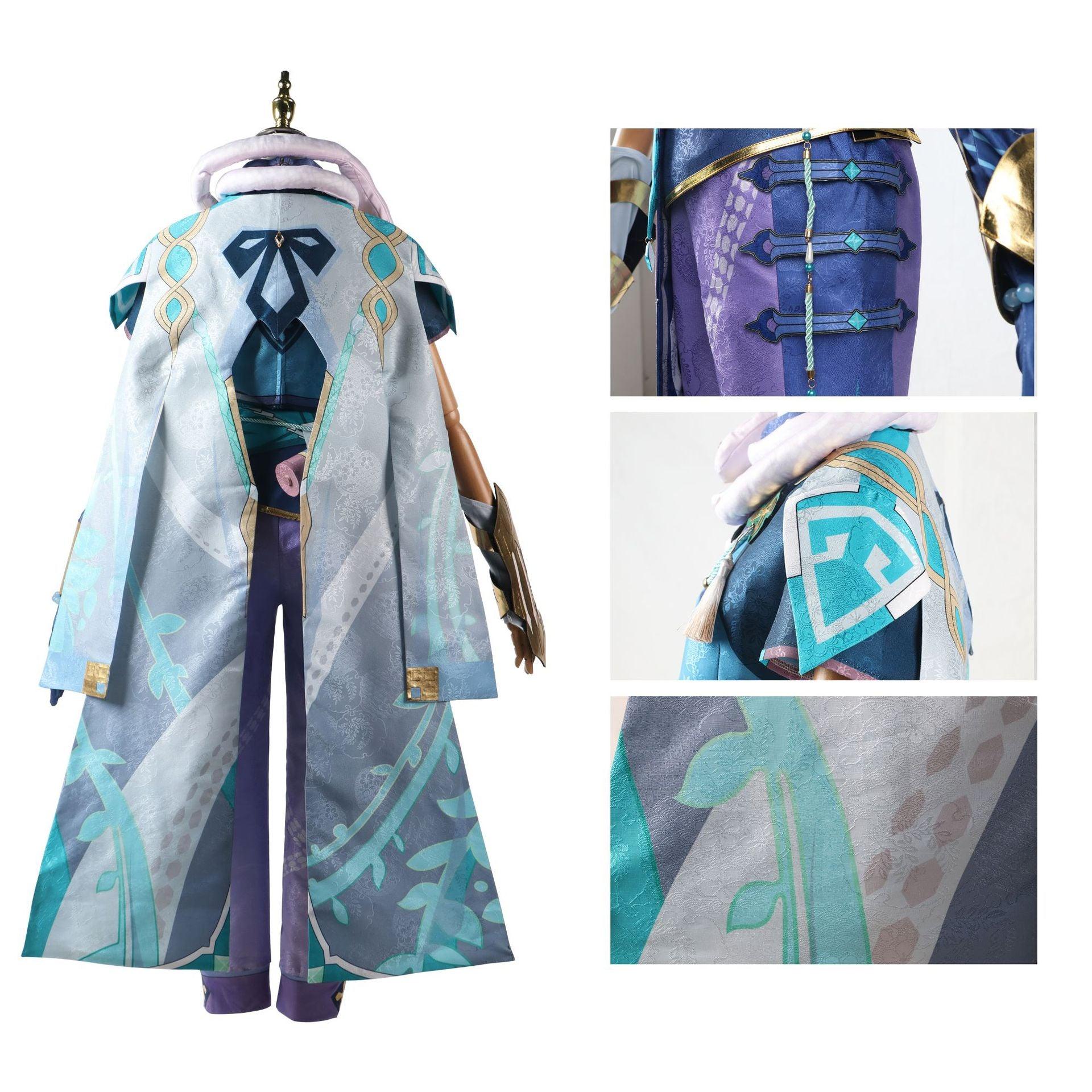 Genshin Impact Baizhu Cosplay Costume