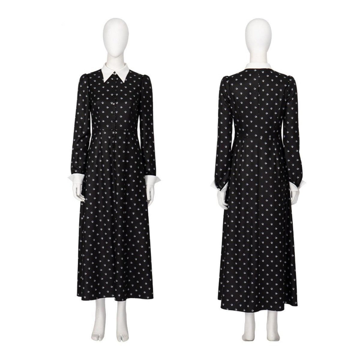 Wednesday Addams Polka Dress Series Wednesday Cosplay Costume