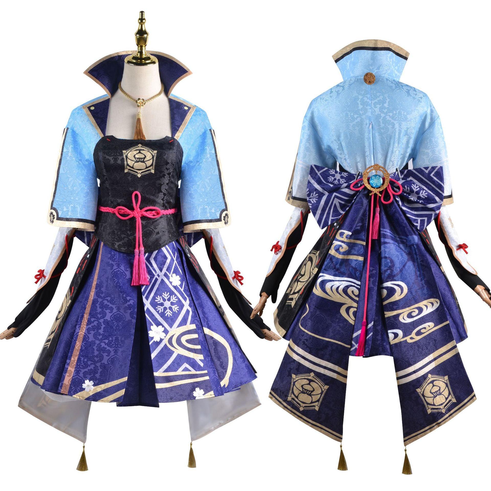 Genshin Impact Kamisato Ayaka Cosplay Costume