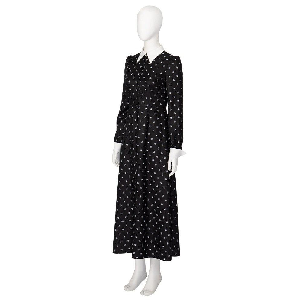 Wednesday Addams Polka Dress Series Wednesday Cosplay Costume