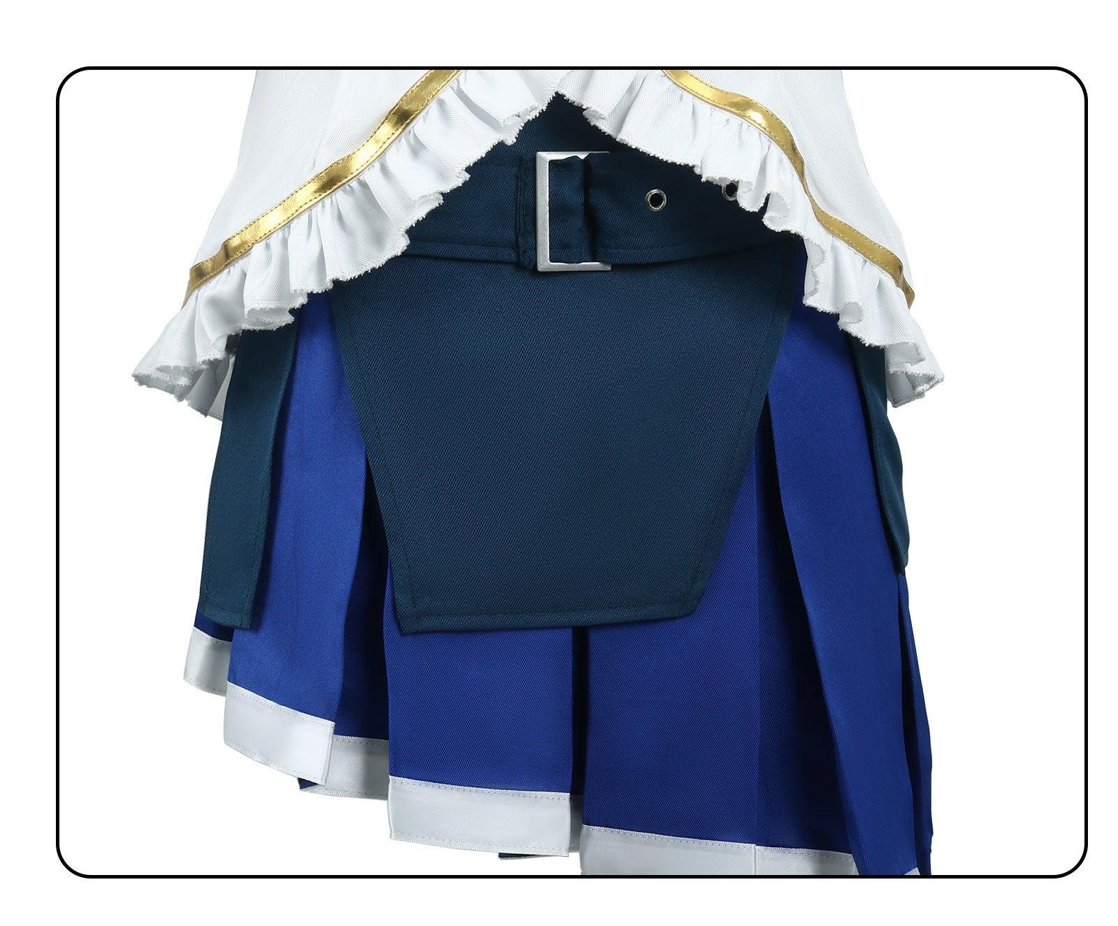 Puella Magi Madoka Magica Miki Sayaka Outfit Cosplay Costume