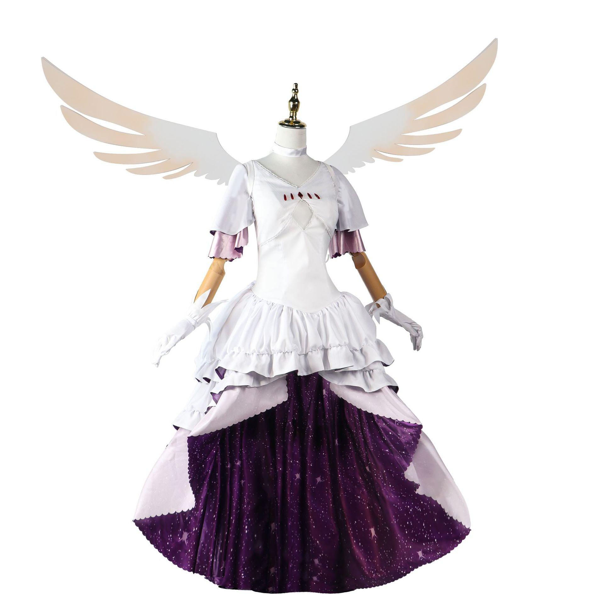 Kaname Madoka Angel Dress Outfit Cosplay Costume