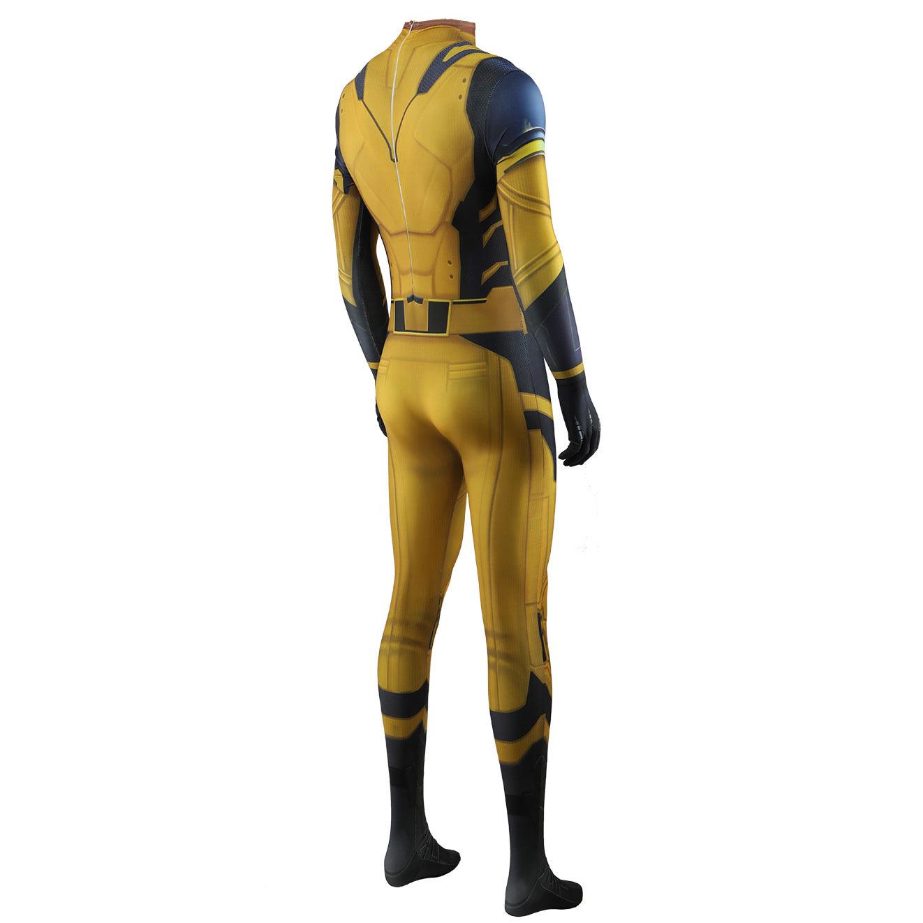 Wolverine Deadpool 3 Jumpsuit Cosplay Costume Halloween Party Suit