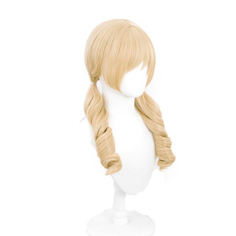 Puella Magi Madoka Magica Tomoe Mami Cosplay Wig