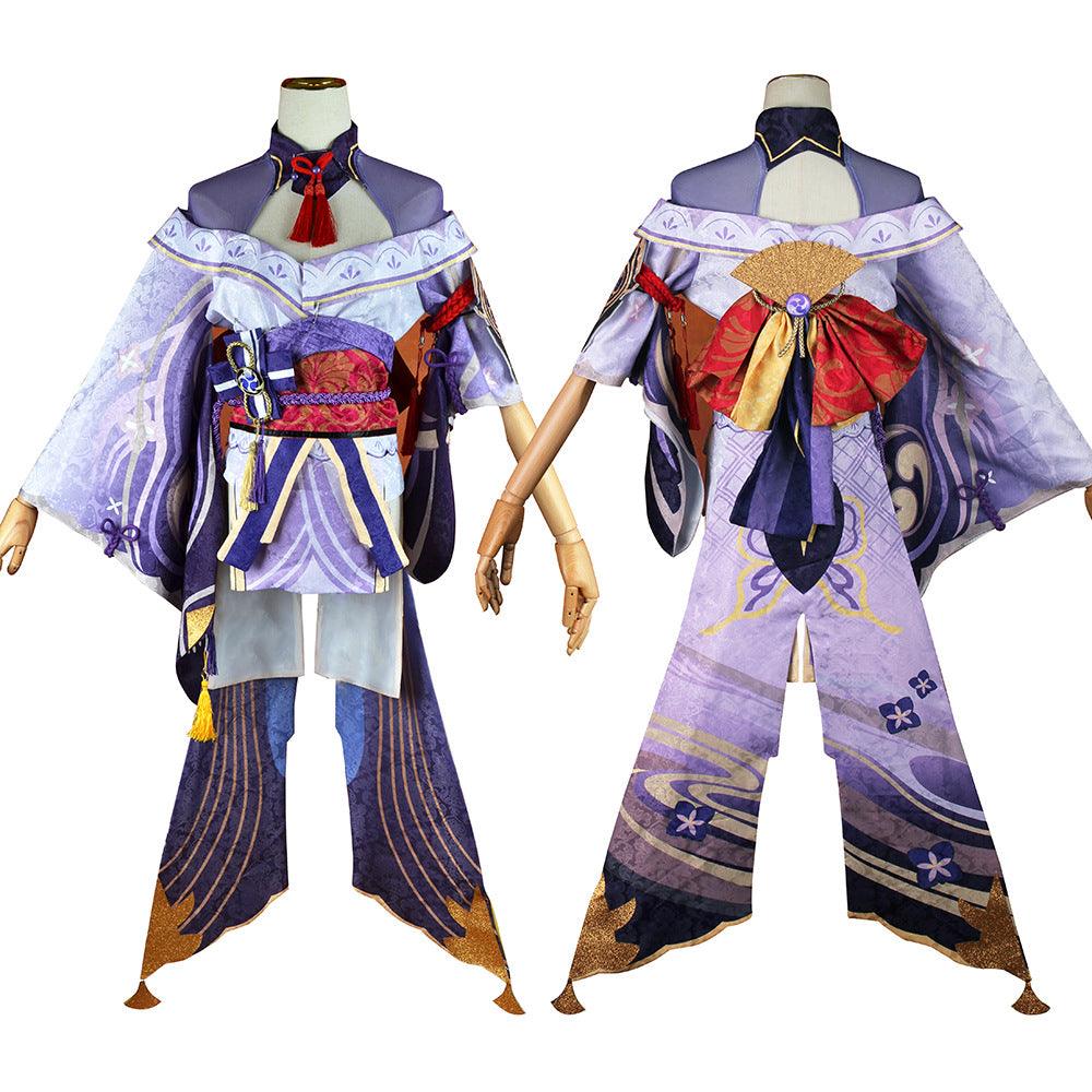 Raiden Shogun Cosplay Costume Game Genshin Impact Cosplay Dress