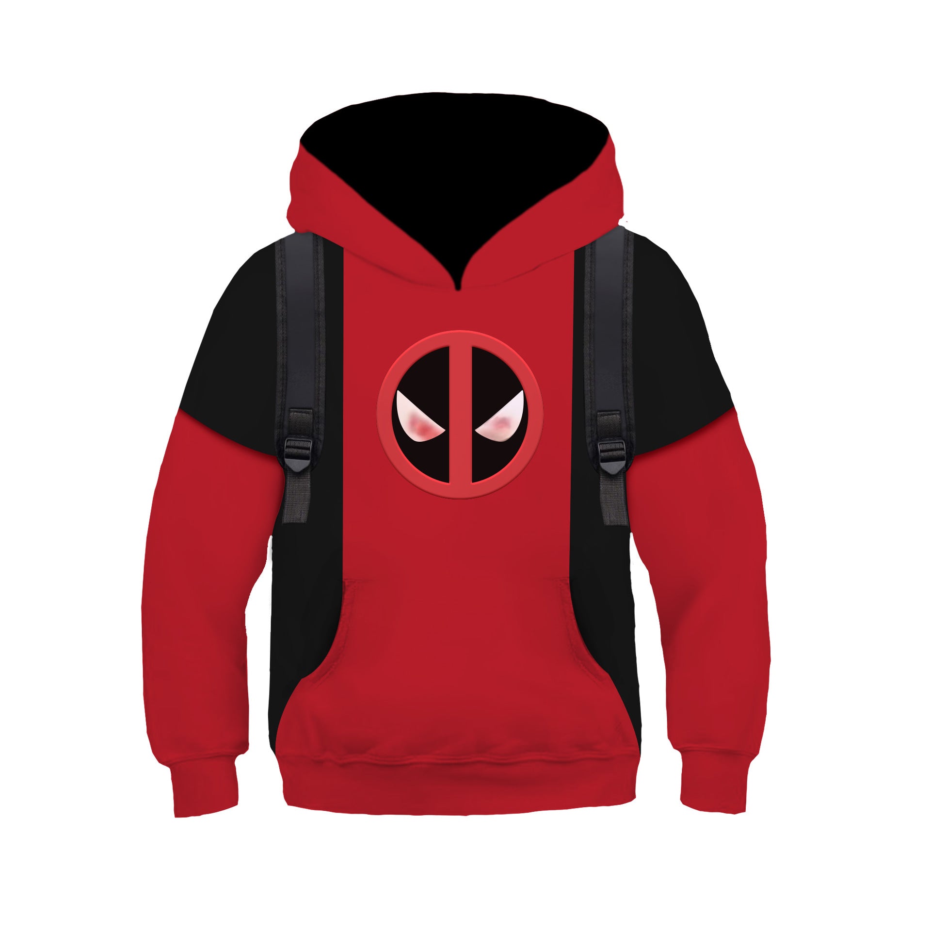 Deadpool Kidpool Hoodie for Kids Cosplay Costume