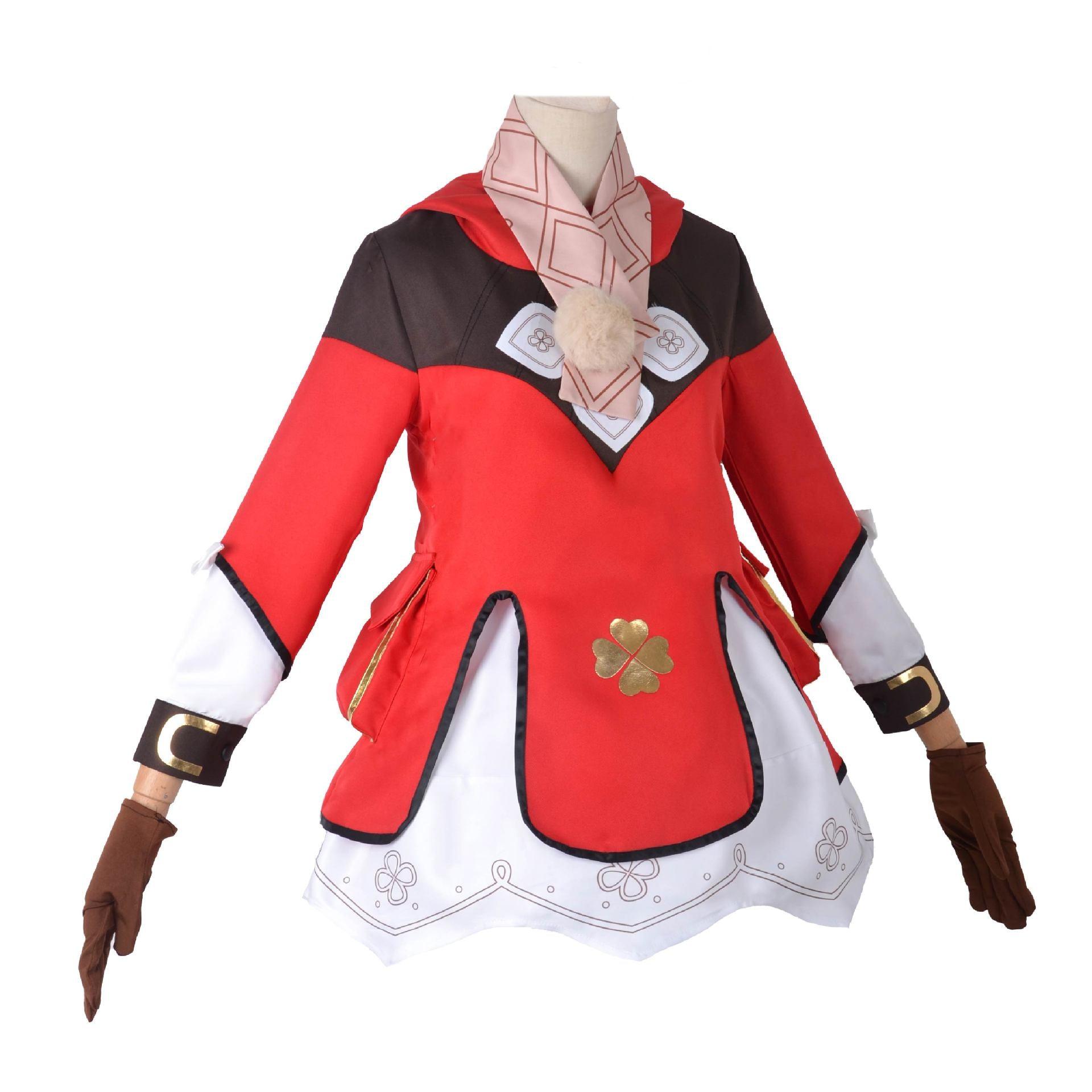 Genshin Impact Klee Cosplay Costume Halloween Outfit Full Set