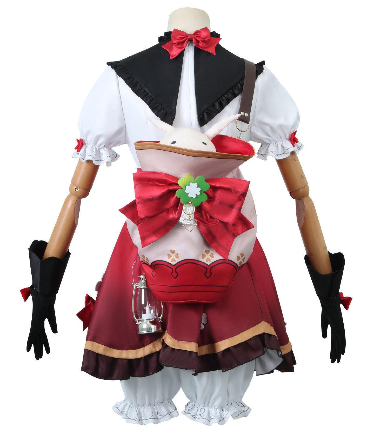 Klee Witch Dress Genshin Impact Klee Cosplay Costume Halloween Carnival Suit