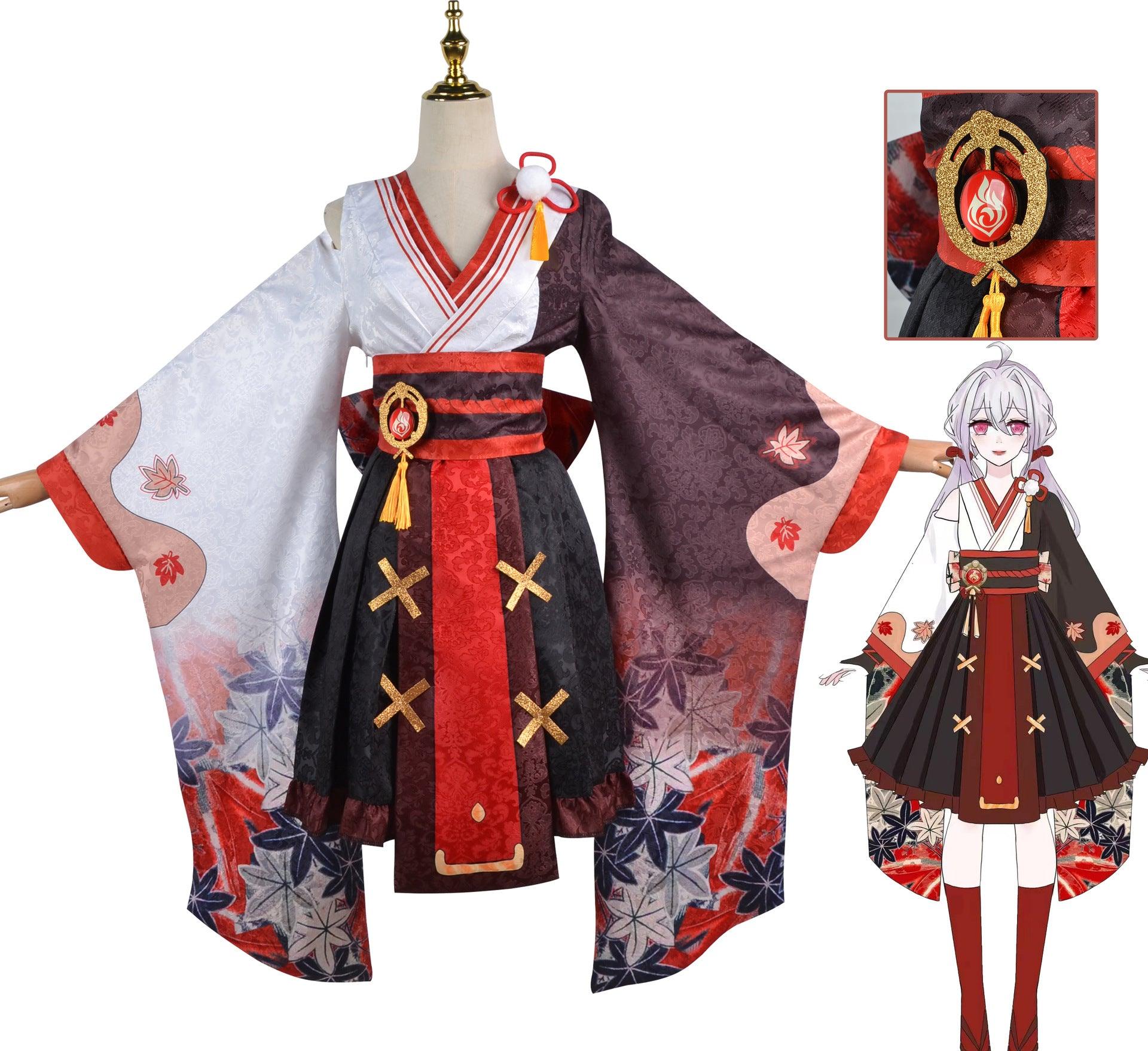 Genshin Impact Kaedehara Kazuha Cosplay Costume