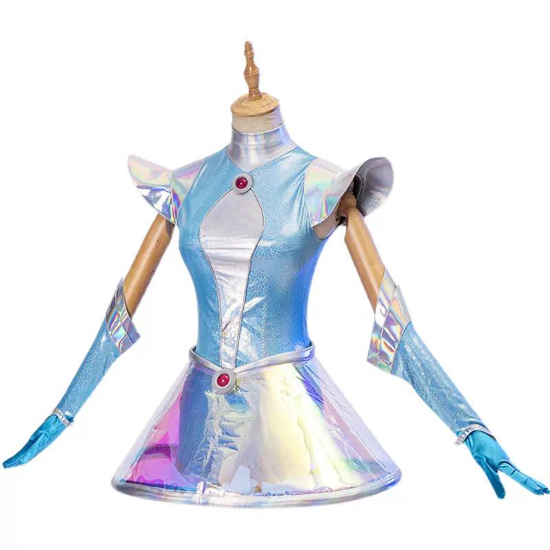 League of Legends LOL Lux Space Groove Dress Cosplay Costume