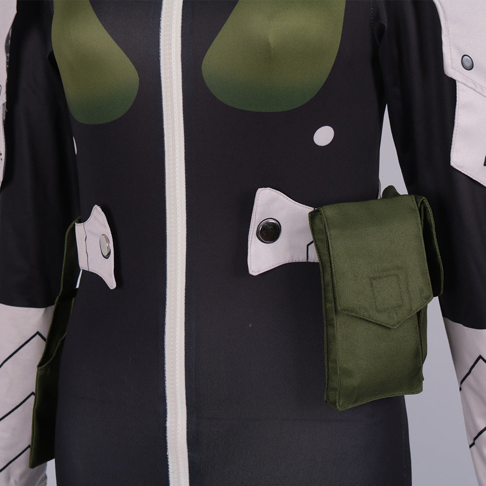 Defense Force Jumpsuit Outfits Cosplay Costume