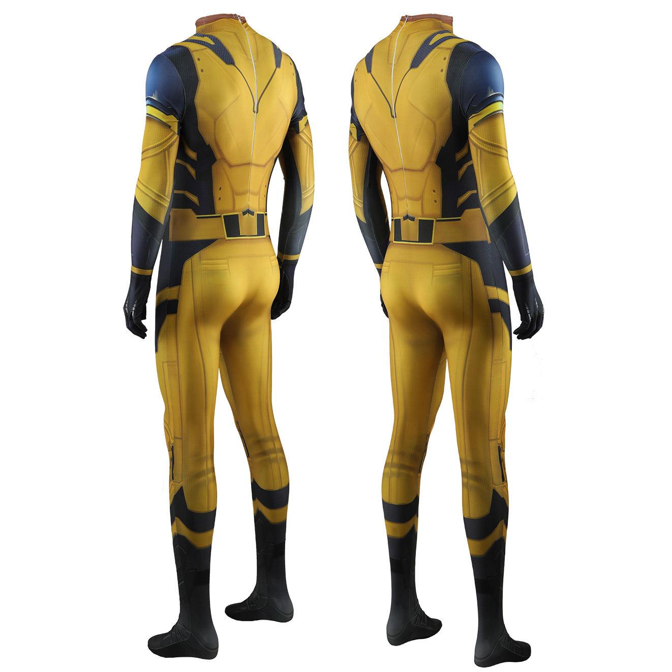 Wolverine Deadpool 3 Jumpsuit Cosplay Costume Halloween Party Suit