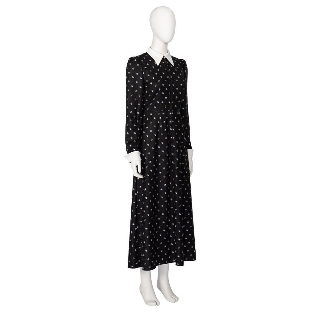 Wednesday Addams Polka Dress Series Wednesday Cosplay Costume