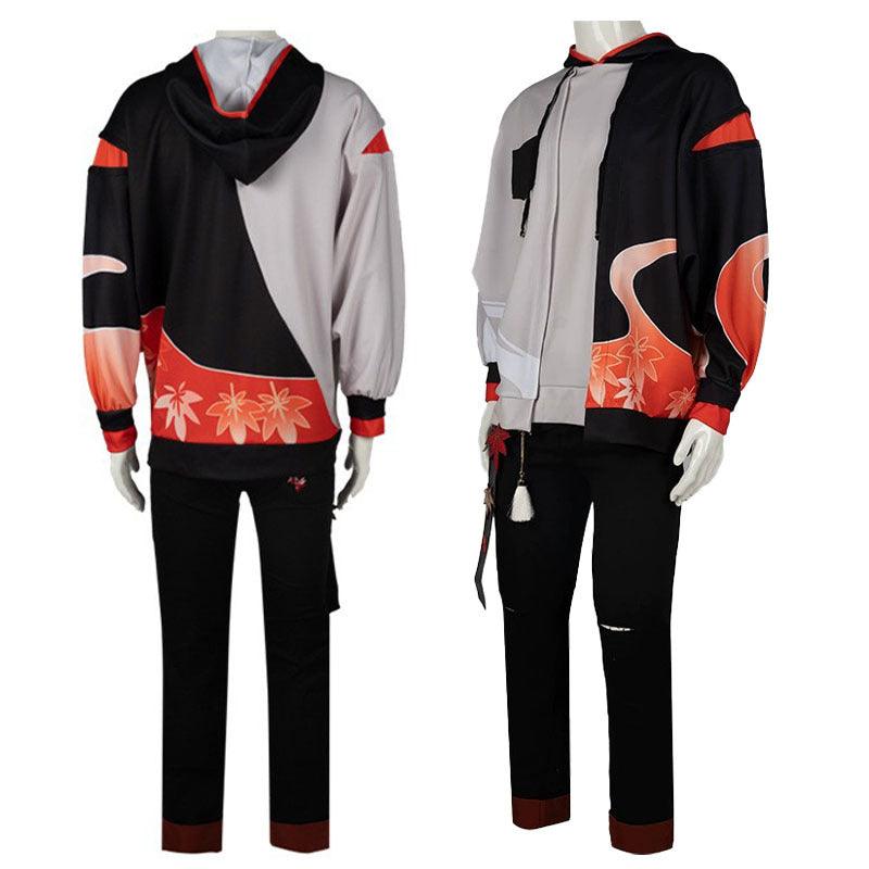 Genshin Impact Kaedehara Kazuha Male Daily Wear Cosplay Costume