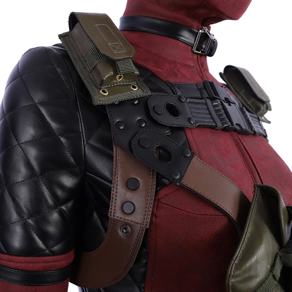 Female Deadpool Outfit Wade Wilson Cosplay Costume