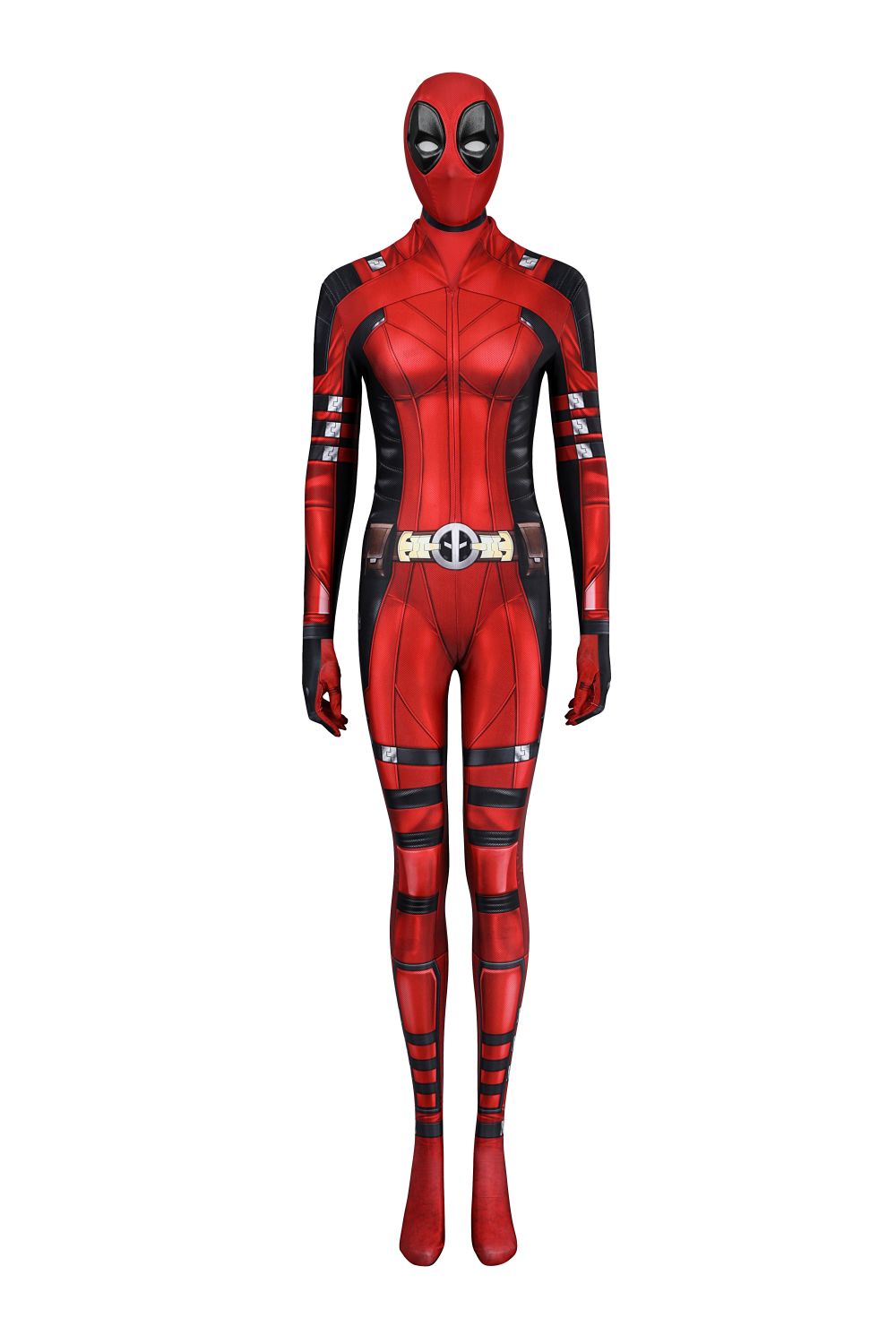 Lady Deadpool Deadpool 3 Lycra Jumpsuit Cosplay Costume