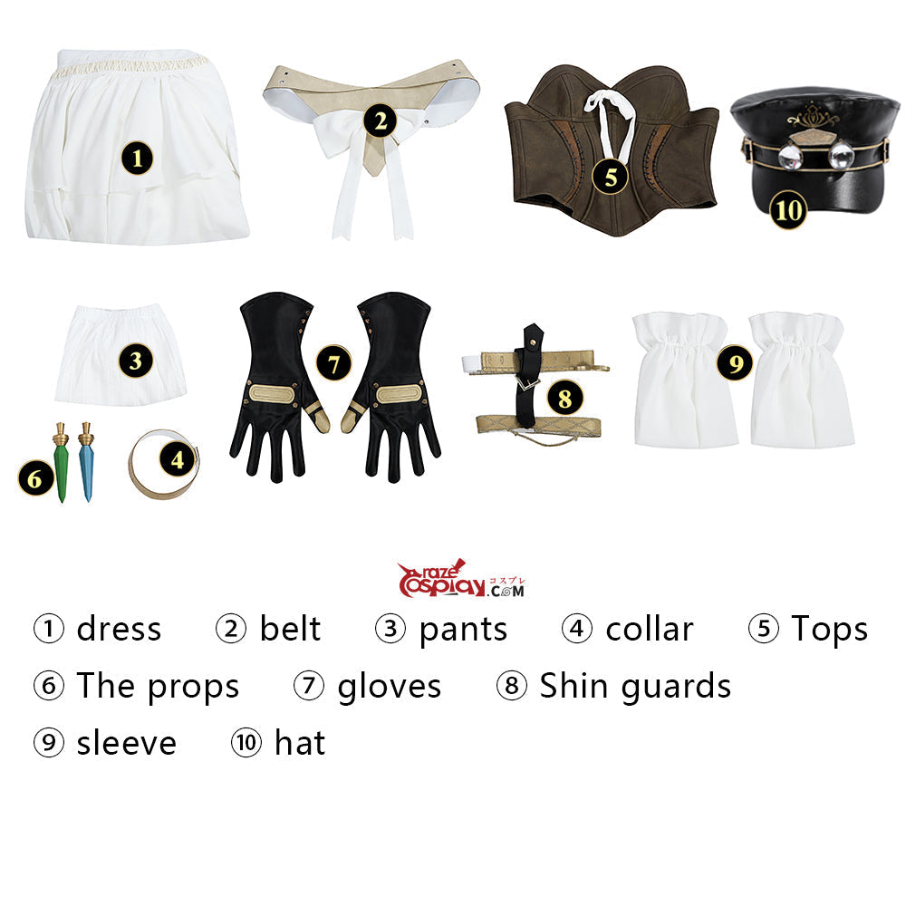 Ishgard Dress Cosplay Costume