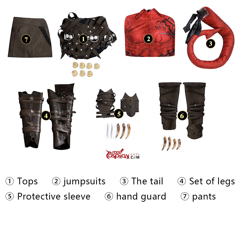 Karlach Cosplay Costume