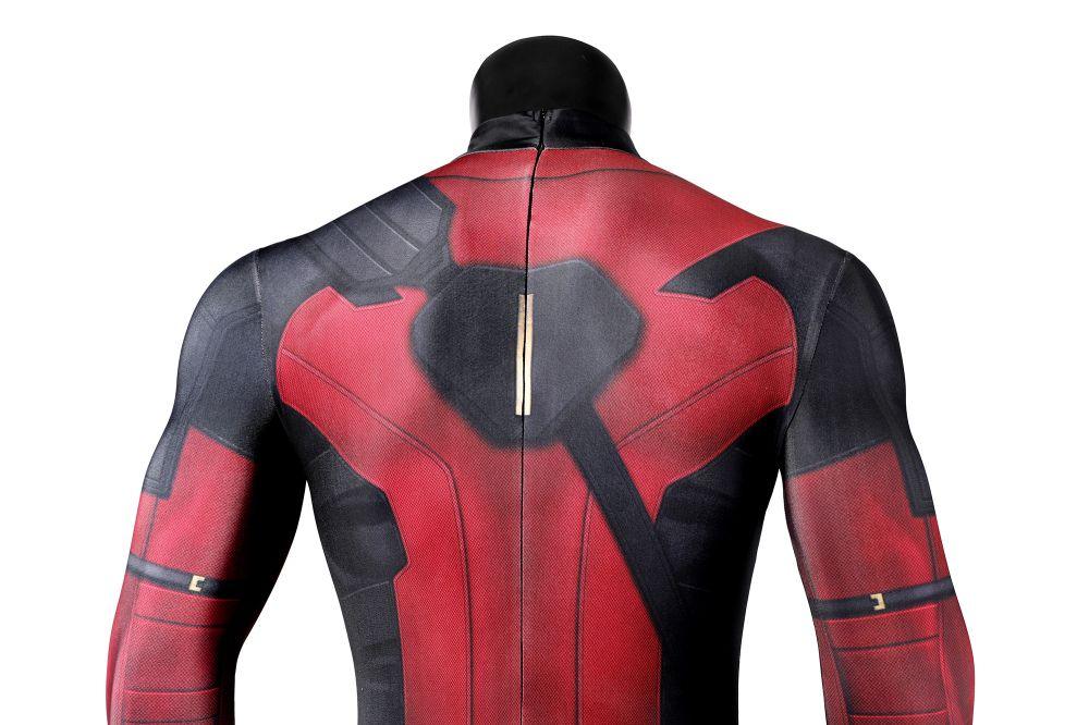 Deadpool 3 Wade Wilson Jumpsuit Halloween Cosplay Costume Bodysuit Mask