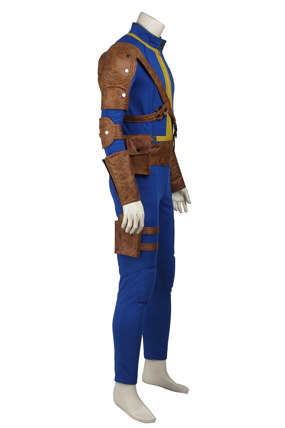 Vault 111 Light Blue Uniform Outfit Cosplay Costume