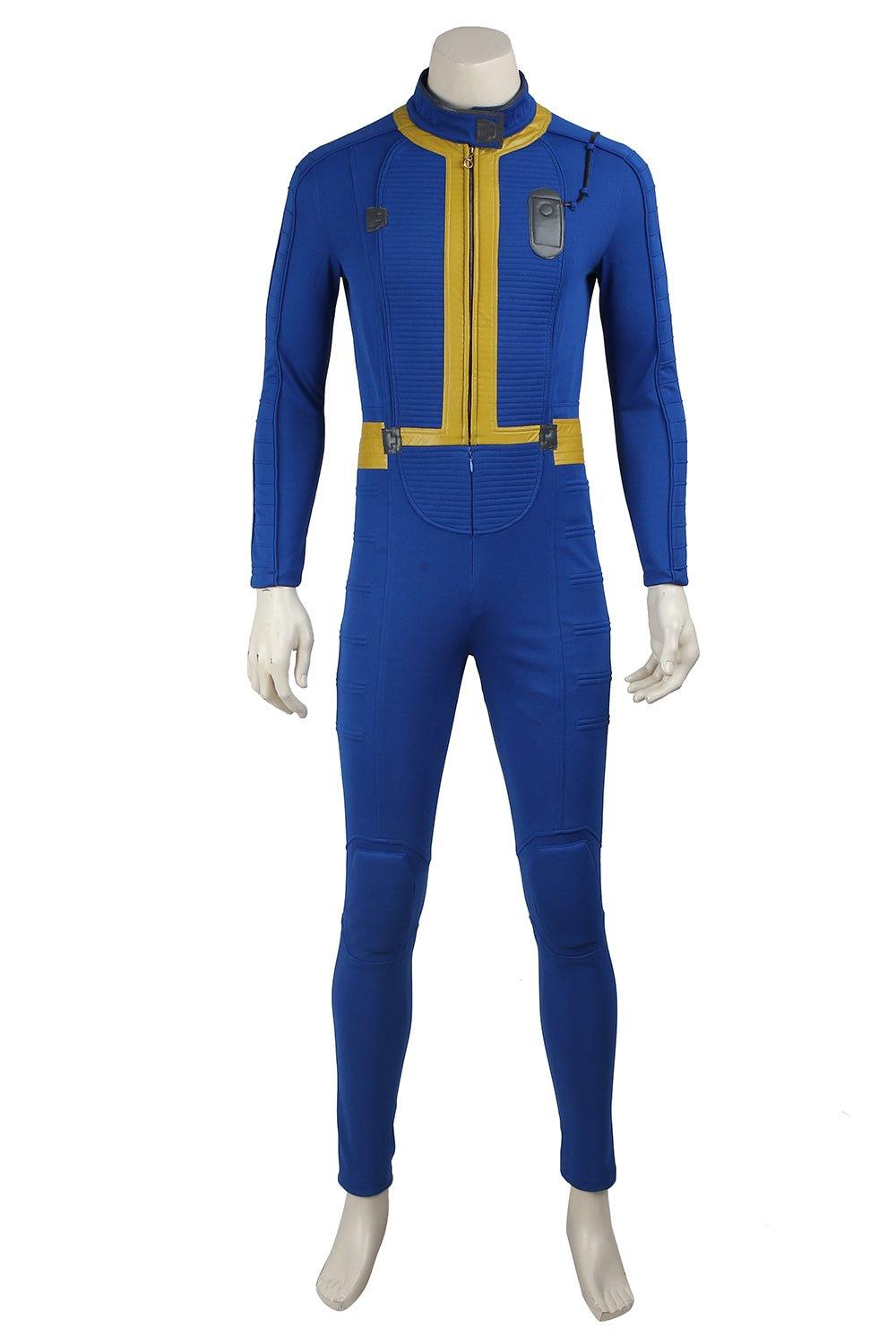 Vault 111 Light Blue Uniform Outfit Cosplay Costume