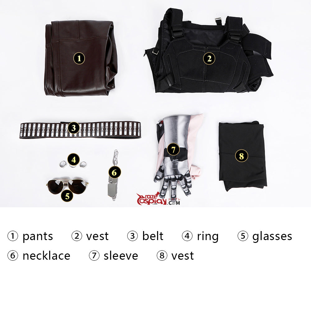 Johnny Silverhand Cosplay Costume