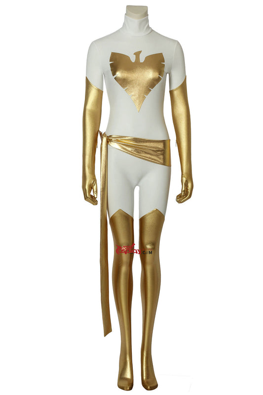 Jean Grey White Outfit Cosplay Costume
