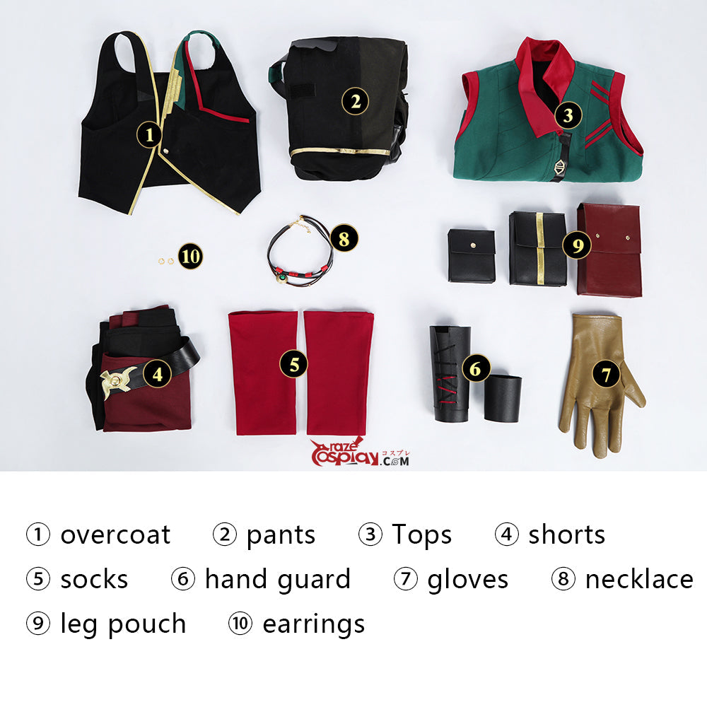 Arcane BAOBAO Overalls Cosplay Costume