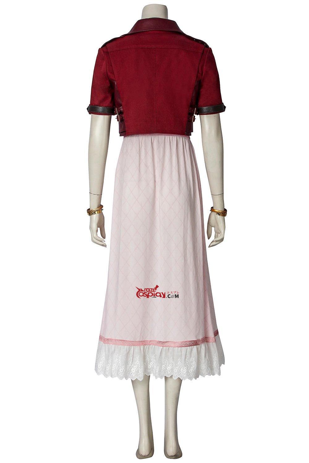 Aerith Gainsborough Dress Cosplay Costume